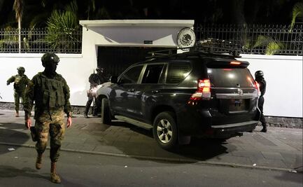 EN VIVO: Irrumpen en Embajada de México en Quito y detienen a ex vicepresidente de Ecuador