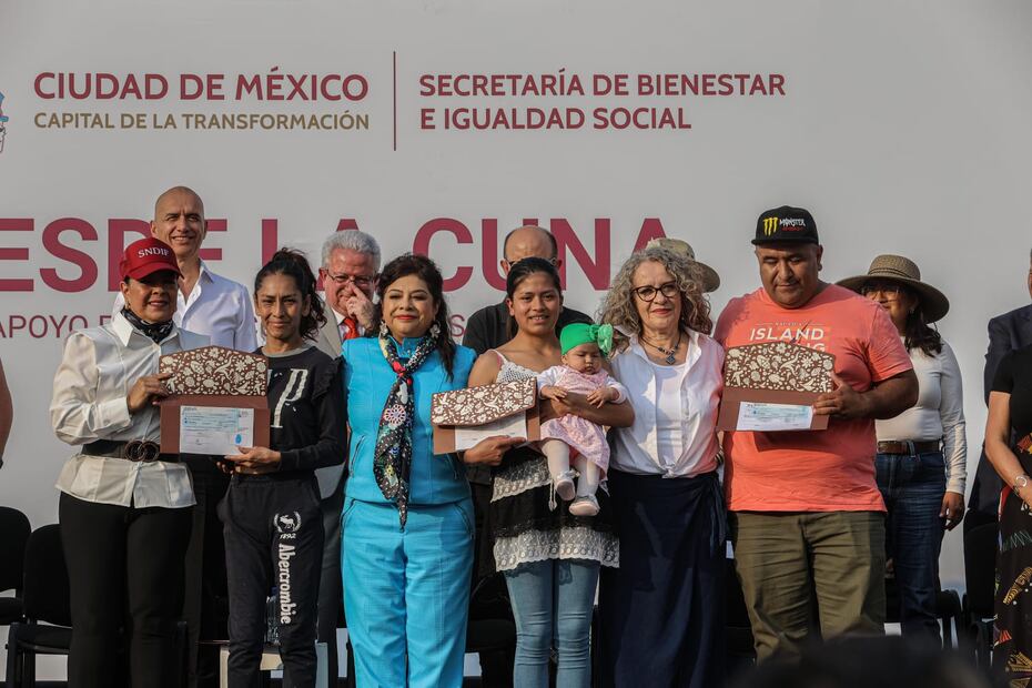 El programa "Desde la cuna" consiste en un apoyo económico para niñas y niños de 0 a 3 años. (Foto: Gabriel Pano/ EL UNIVERSAL)
