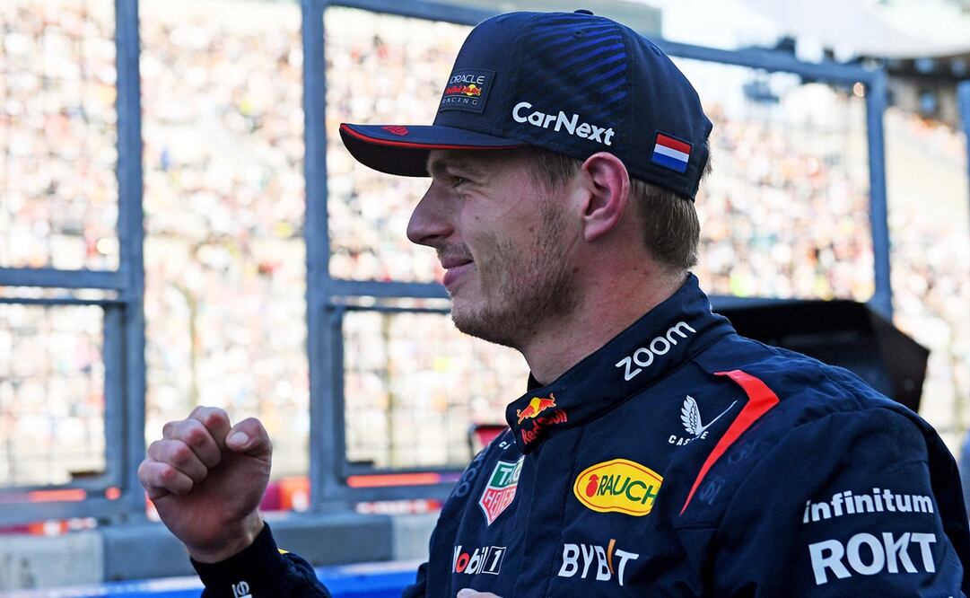 Max Verstappen durante la clasificación del Gran Premio de México - Foto: AFP