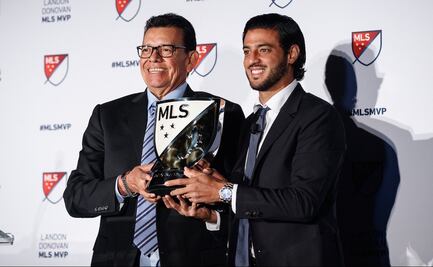 Carlos Vela gana el MVP de la MLS tras su gran torneo