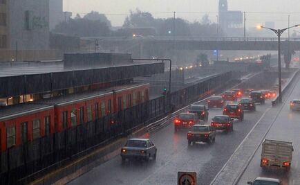 Pronostican lluvia y granizo al sur y oriente de la CDMX