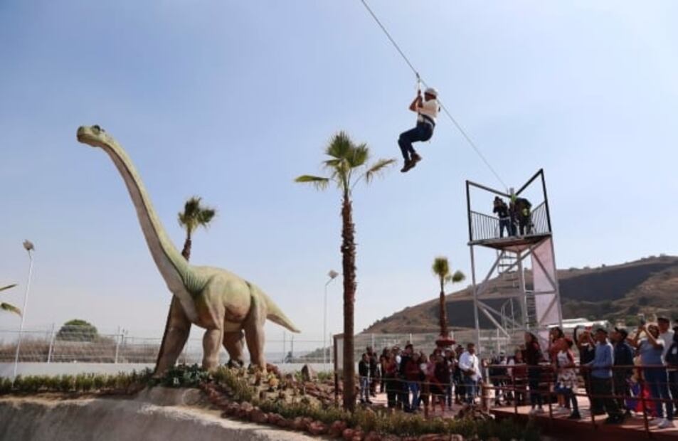 ¿Cuánto costó el parque de dinosaurios de Chimalhuacán?