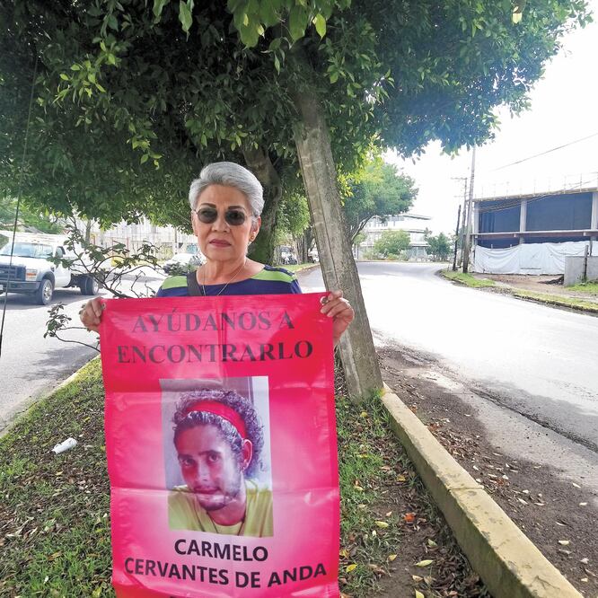 Búsqueda. Con el apoyo de activistas, la mamá de Carmelo consiguió que Amnistía Internacional recibiera su caso. ARCHIVO EL UNIVERSAL