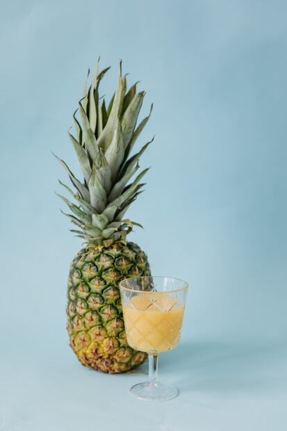 Jugo de piña y perejil, una opción saludable para las mañanas
