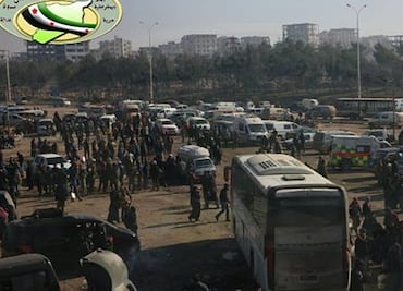 Último convoy de evacuados abandona este de Aleppo, según ONG