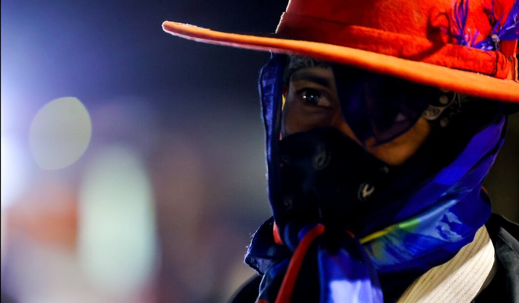 Representar al mal durante las ceremonias de Cuaresma en la Tribu Yaqui puede convertirse en una tragedia de la vida real. Foto: Javier Escobar/EL UNIVERSAL