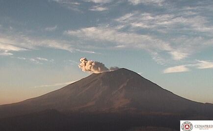 Registra "Popo" 105 exhalaciones y dos explosiones 