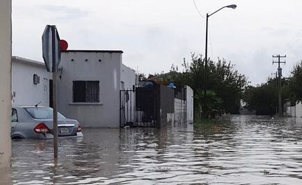 Apoyan a población afectada por lluvias en Piedras Negras, Coahuila