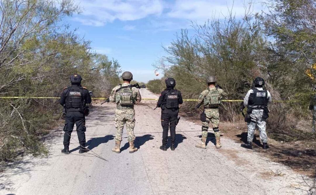 Reportan 5 policías heridos por estallido de artefacto explosivo en Doctor Coss, NL (10/12/2025). Foto: Especial