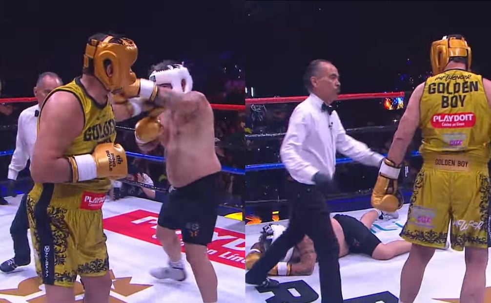 El pasado domingo 15 de marzo, Alfredo Adame y Carlos Trejo, se enfrentaron en el cuadrilátero del Ring Royale 2026. Fotos: Captura de pantalla