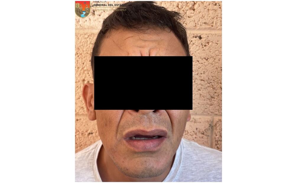 La Fiscalía General de Chiapas
confirmo la detención de Edgar “N” por asesinato de sacerdote (22/10/2024). Foto: Especial