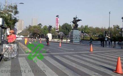 Cierran vialidades de CDMX por eventos deportivos