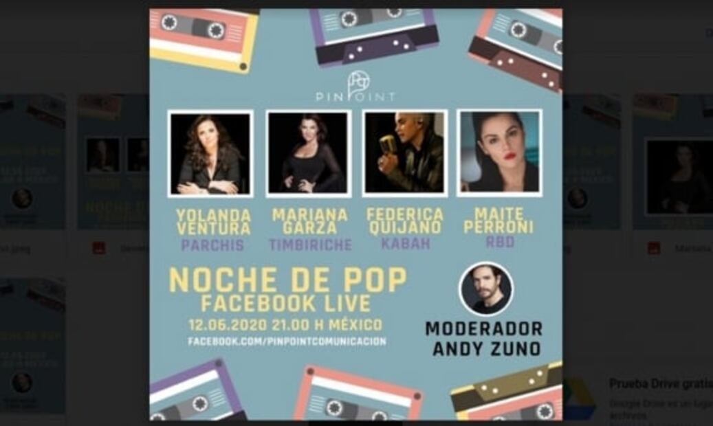 Una "Noche de pop" con Parchis, Timbiriche, Kabah y RBD