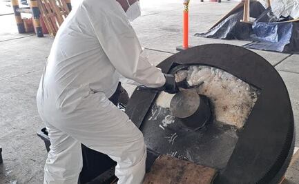 Aseguran 80 kilos de metanfetamina en recinto portuario de Veracruz