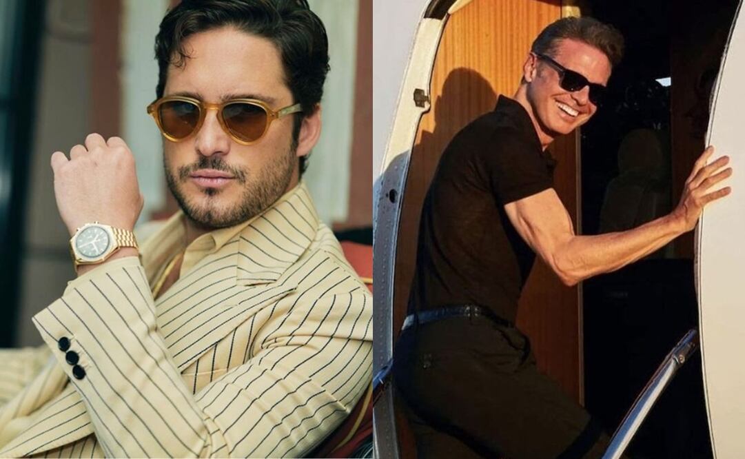 Diego Boneta interpretó a Luis Miguel en su bioserie.
Fotos: Instagram y Twitter