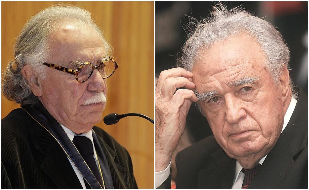 Carlos Payán y Julio Scherer, en la imagen