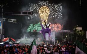 Aficionados celebran los goles de México contra Ecuador (30/06/2026). Foto: Gabriel Pano / EL UNIVERSAL