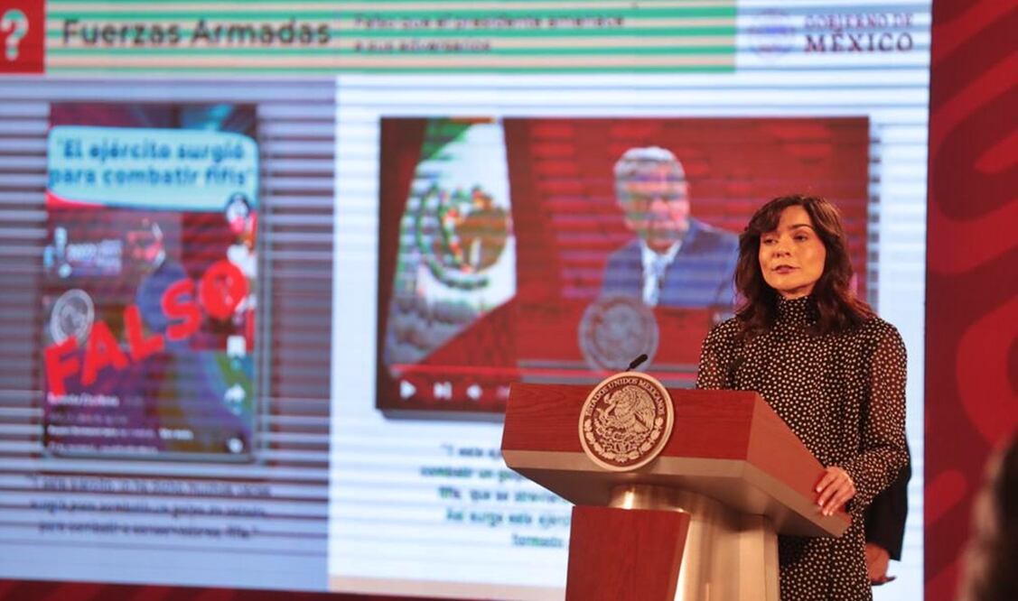 Ana Elizabeth García Vilchis dijo que la presente administración ya no espía a la oposición política y activistas. Foto: Ernesto Álvarez