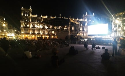 Vuelven a proyectar ROMA en el Zócalo