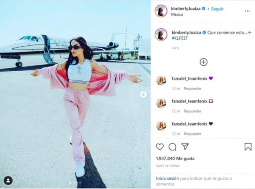 Kimberly Loaiza estrena jet privado para su fiesta musical