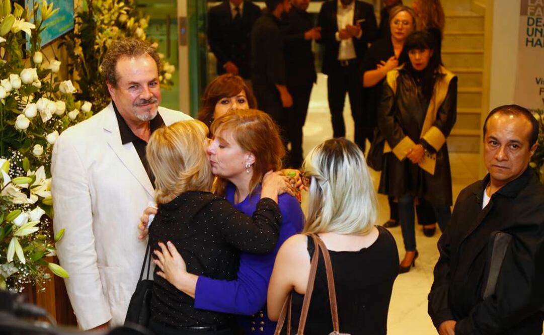 Maribel Robles vestido azul eléctrico. FOTO: Yadin Xolalpa/EL UNIVERSAL 