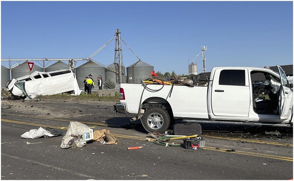 Accidente de Idaho deja a 6 trabajadores mexicanos muertos. Foto: AP