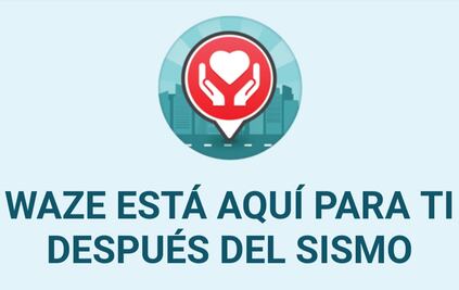 Waze contribuye a encontrar ayuda y evitar zonas afectadas