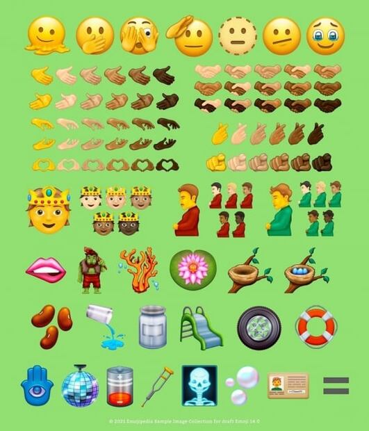 Así son los nuevos emojis de WhatsApp                    	