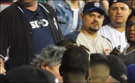 Violencia en el estadio de Chicago de las Grandes Ligas