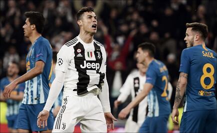 Con hat-trick de Cristiano, la Juventus elimina al Atlético de Madrid
