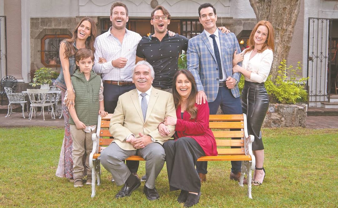 Los actores de la serie hablaron de sus personajes en videoconferencia. Foto: TELEVISA