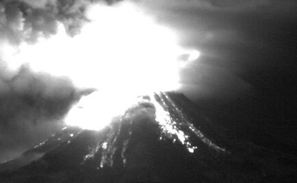 Hasta el momento sin evacuaciones por Volcán de Colima