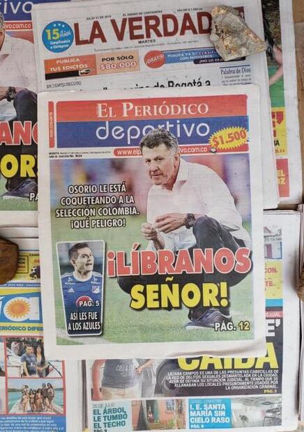 Rezan para que Osorio no llegue a Colombia