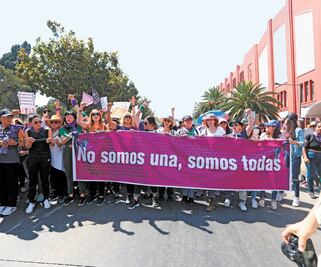Mujeres dejan de lado colores partidistas y van a marchar