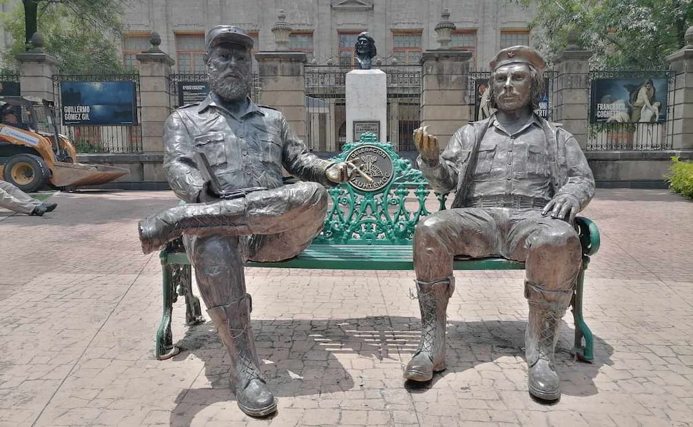 La escultura fue colocada por primera vez en 2018 sin contar con la autorización correspondiente. Foto: Especial