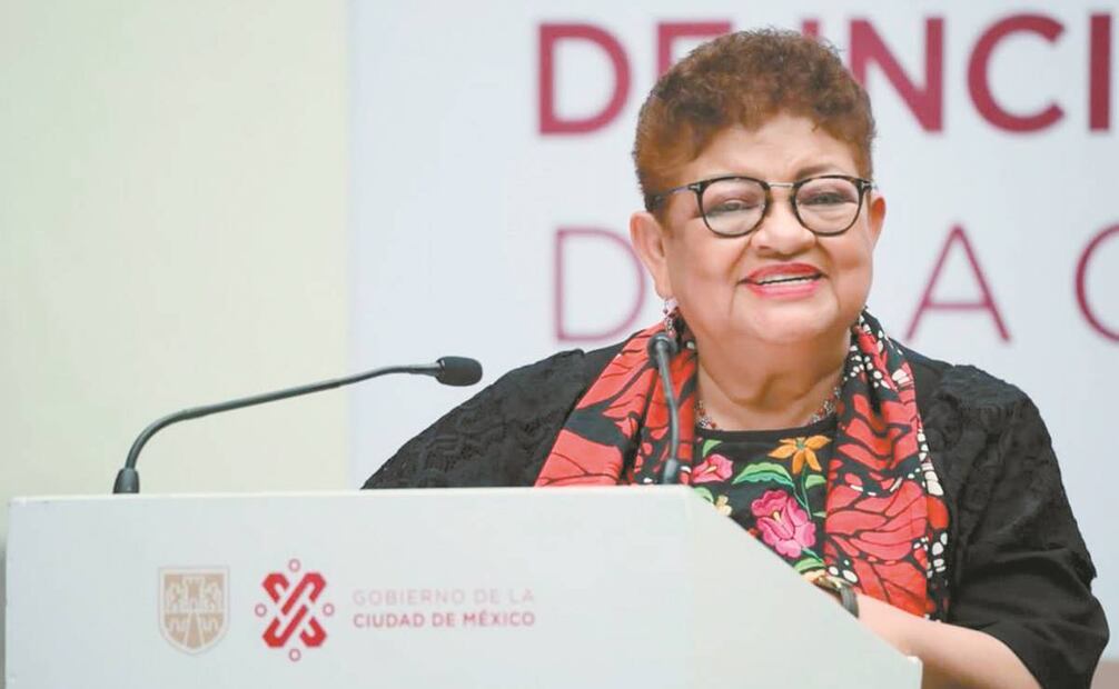 Ernestina Godoy. Foto: ESPECIAL