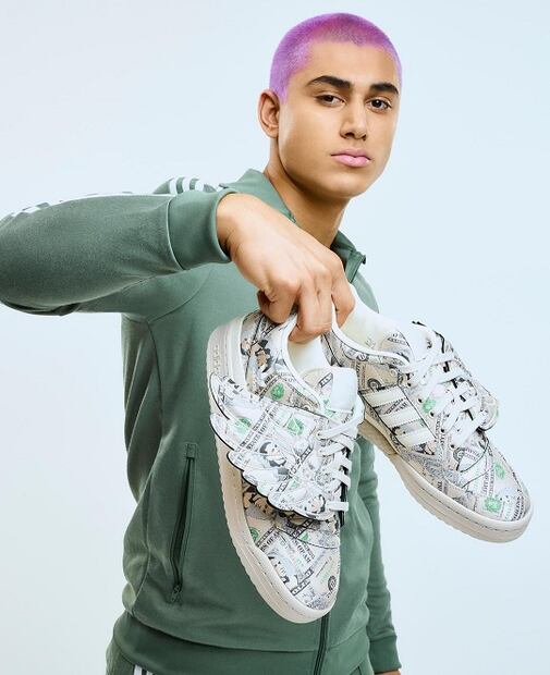 Tenis Adidas por Jeremy Scott / Foto: Instagram @jeremyscott