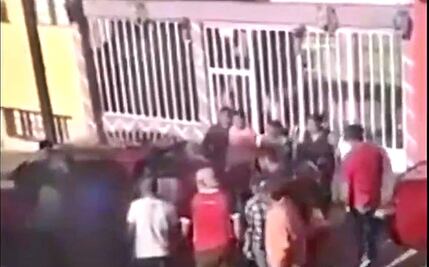 Captan en video golpiza a presunto asaltante en Naucalpan