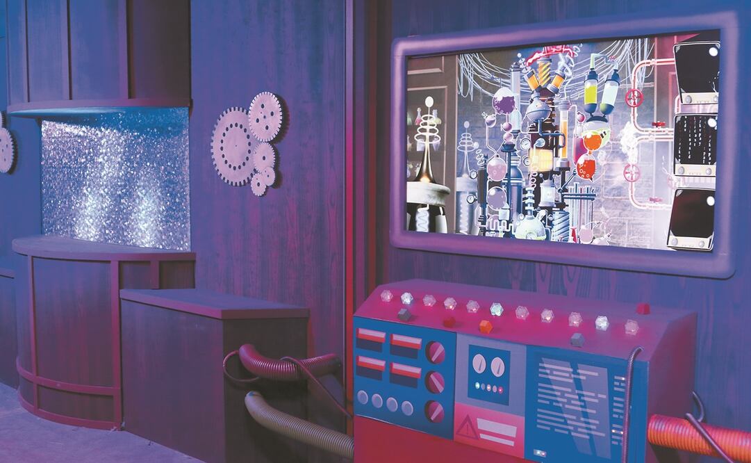 El laboratorio mágico será de una de las atracciones del show, que se verá desde el auto. Foto: Carlos Mejía. EL UNIVERSAL
