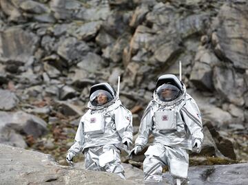 Daños musculares y en la vista, mayores problemas de astronautas