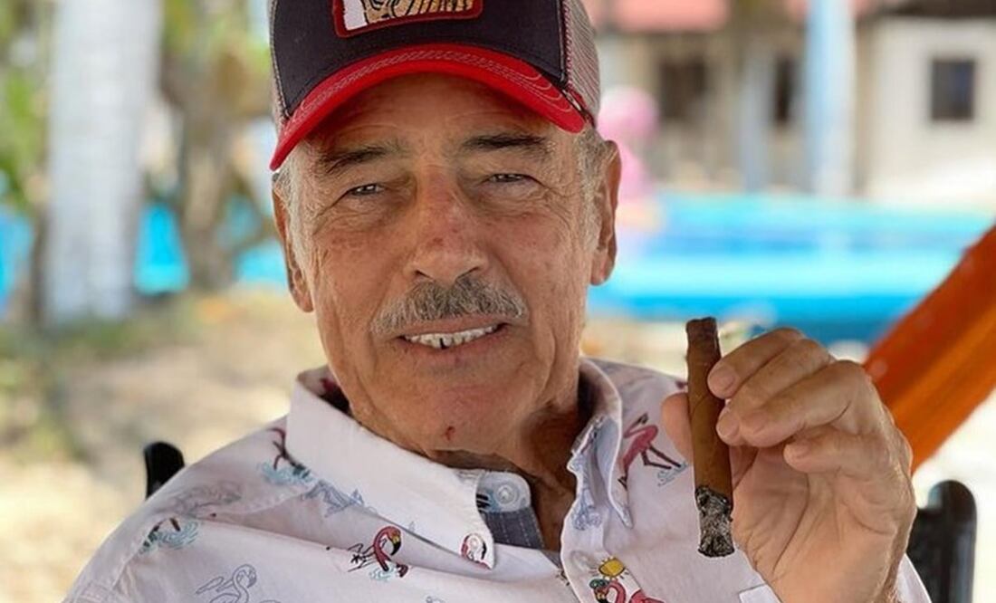 El actor de 80 años propinó insultos y amenazó directamente a Hernández, a quien calificó como "dizque (supuestamente) periodista". Foto: Instagram