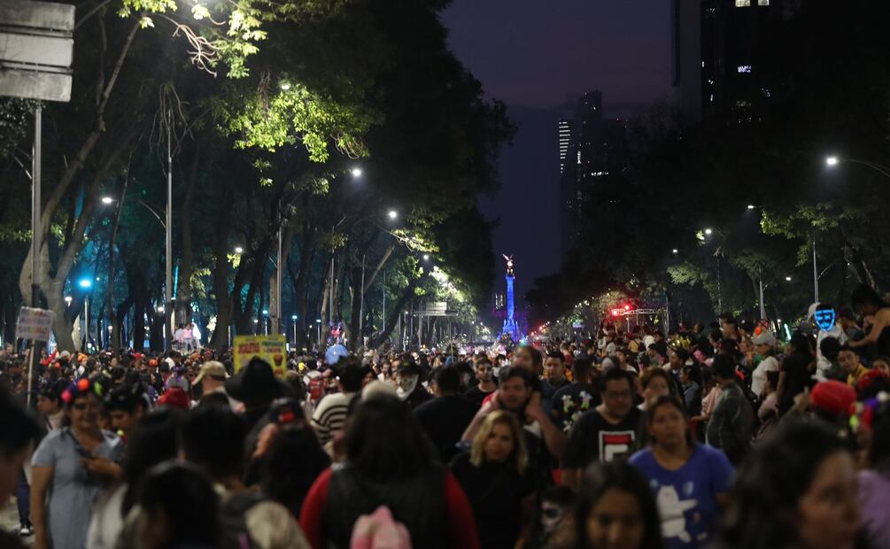 Mega Procesión de Catrinas 2023. / Foto: Iván Montaño/EL UNIVERSAL