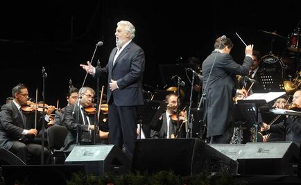 Plácido Domingo le canta a su "Sonora querida"