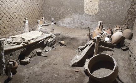 Descubren extraña habitación de esclavos en Pompeya de hace casi 2 mil años