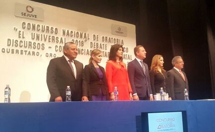 Inauguran en Querétaro fase estatal del Concurso de Oratoria de EL UNIVERSAL
