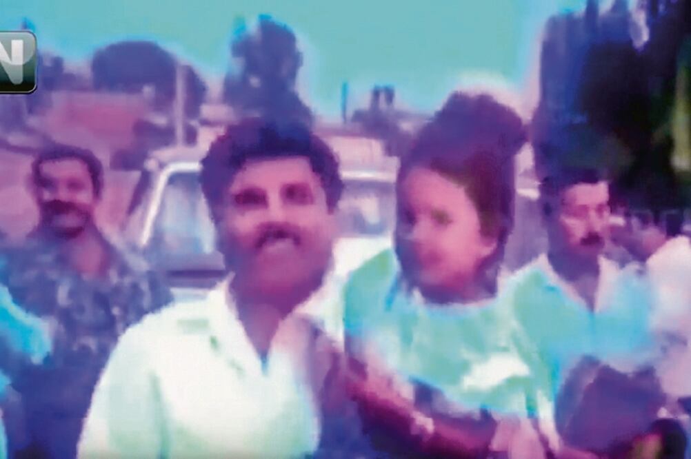 En las imágenes que dio a conocer el portal de noticias Nayarit en Línea se ve al líder del Cártel de Sinaloa en el cumpleaños de Grecia Venegas (TOMADA DEL PORTAL NAYARIT EN LÍNEA)