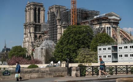 Pandemia de coronavirus obstaculiza reconstrucción de Notre Dame