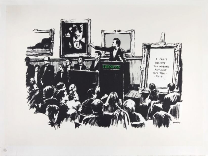 Warhol, Freud, Munch y Banksy, reunidos para subasta
