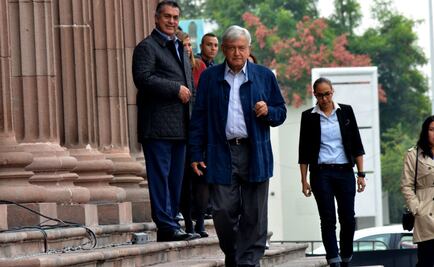 Revisan con detectores de metal en mitin de AMLO en Monterrey