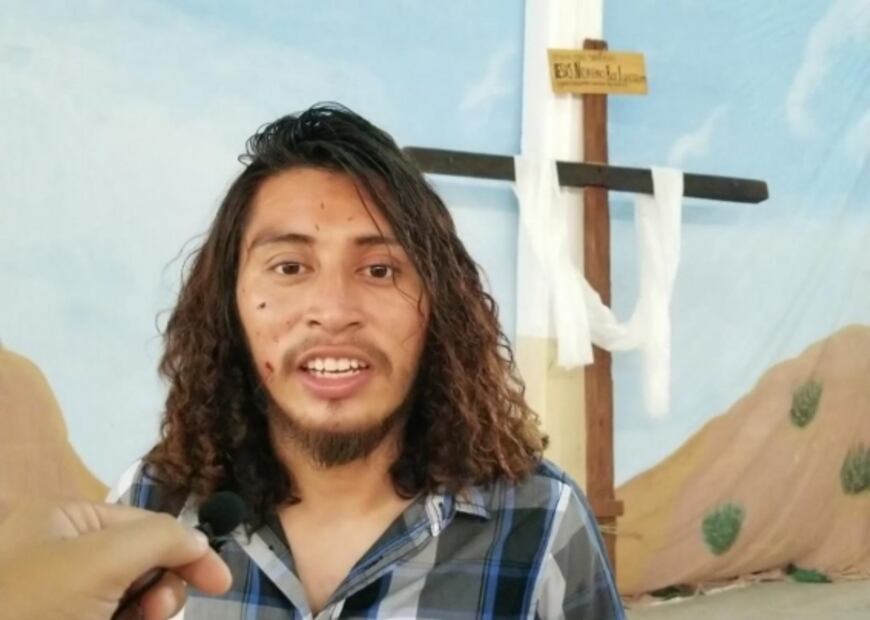 Por Covid-19, realizan viacrucis a puerta cerrada en Yucatán